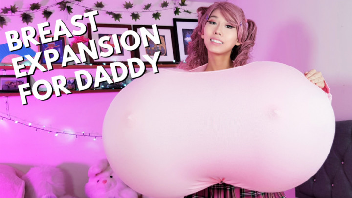 Poster for Manyvids Model - Breast Expansion For Daddy - May 03, 2022 - Azumi Zeitline - Balloon Stuffing, Growth Fetish (Хронология Азуми Начинка Для Воздушных Шаров)