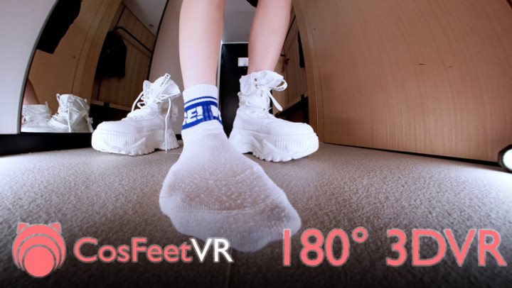 Poster for Cosfeetvr - Vr - Niki Jul2023 F - Giantess - Niki - Socks, Virtual Reality, Sfw