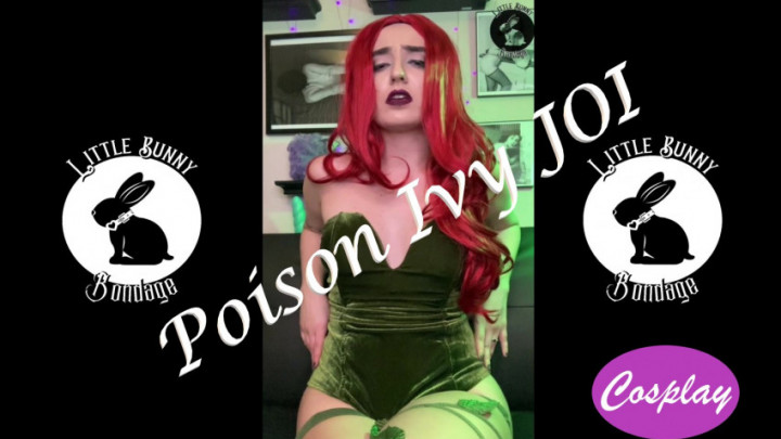 Poster for Littlebunnyb - Manyvids Model - Poison Ivy Joi - Nov 26, 2021 - Cosplay, Cum Countdown, Joi (Джой)