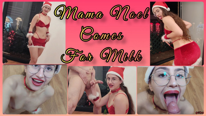 Poster for Mama Noel Comes For Milk Cum In Mouth - Manyvids Girl - Shanaxnow - Blowjob, Bigass (Шанакснов Минет)