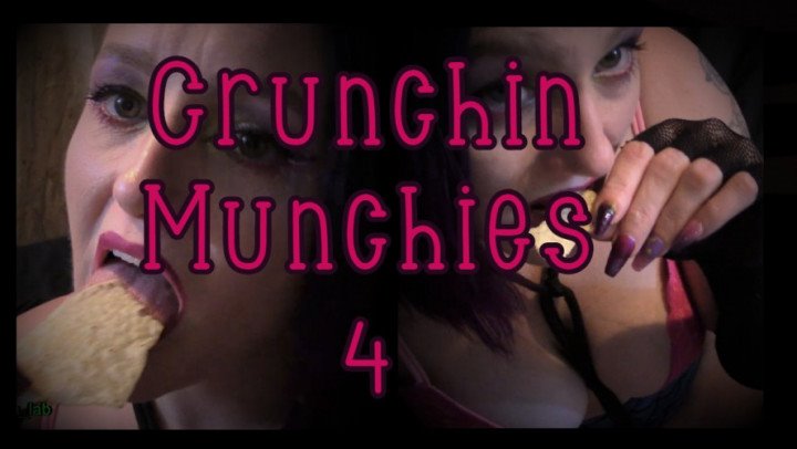 Poster for Manyvids Girl - Goddesszora - Goddesszora Crunchin Munchies Tortilla Chips - Mouth Fetish, Alternative Rock, Mukbang (Богинязора Фетиш Рта)