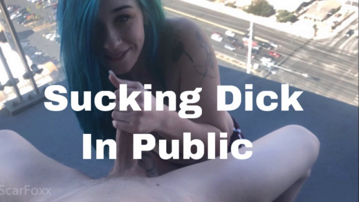 Poster for Manyvids Star - Public Balcony Blowjob In Vegas - Savannahxsiren - Publicblowjob, Outdoorpublicblowjobs (Открытые Работы)