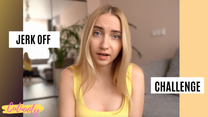 Poster for Cutie_Booty - Jerk Off Challenge - Manyvids Model - Strip Tease, Petite (Маленький)