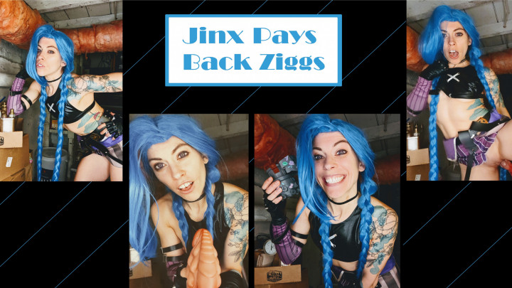 Poster for The3Kins - Manyvids Star - Jinx Pays Back Ziggs - May 21, 2022 - Costume, Video Games (Видеоигры)