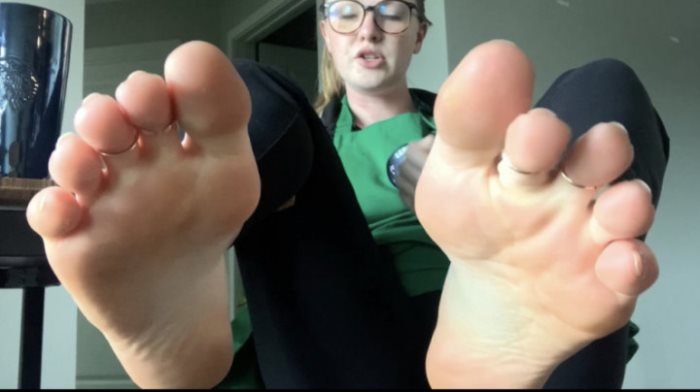 Poster for Freckled Feet - Secret Menu Jerk Off Encouragement - Clips4Sale Creator - Barefoot, Sfw, Feetjoi (Веснушчатые Ноги Footjoi)