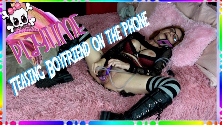 Poster for Hafwin Hafwin Teases Boyfriend On The Phone - Hafwin - Manyvids Model - Taboo, Fantasy Dildo, Squirting (Хафвин Фаллоимитатор)