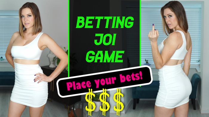 Poster for Betting Joi Game (4K) - Clips4Sale Production - Humiliation From Miss Alika - {Category} (Унижение От Госпожи Алики {Категория})