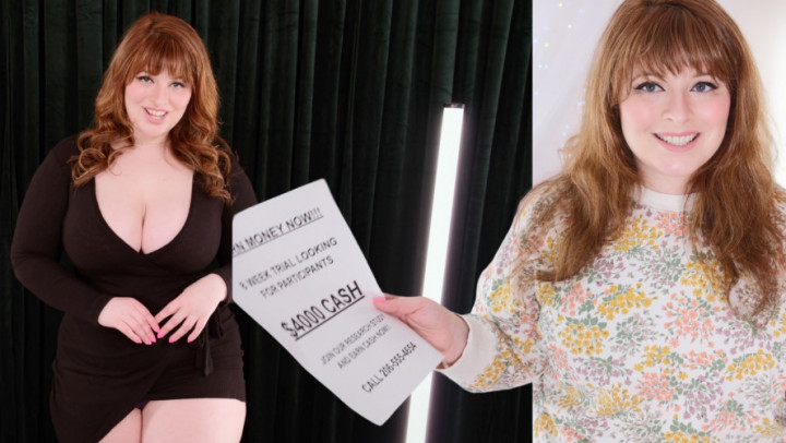 Poster for Poor College Student Does Breast Expansion Trial - October 23, 2023 - Manyvids Model - Bea York - Breast Expansion, Curvy (Беа Йорк Изогнутый)