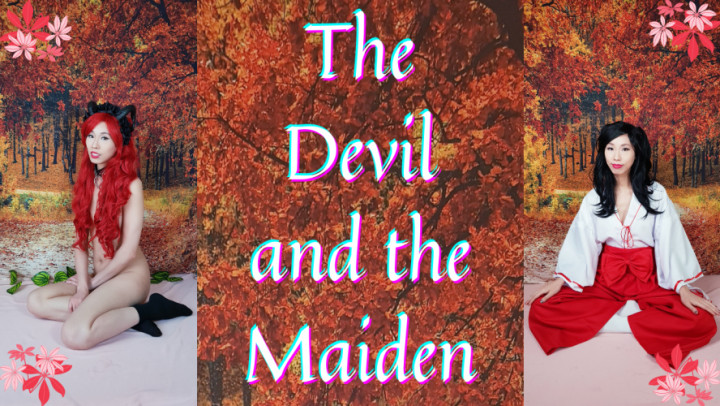 Poster for Manyvids Model - The Devil And The Maiden - January 16, 2021 - Azumi Zeitline - Asian, Socks, Anal Play (Хронология Азуми Носки)