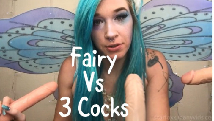 Poster for Savannahxsiren - Manyvids Girl - Fairy Bukkake - Fuckmachine, Bukkake