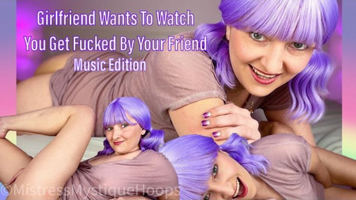 Poster for Clips4Sale Girl - Mistressmystique - Girlfriend Wants To Watch You Get Fucked By Friend - Music - Bisexual, Imposedbi (Навязанный)