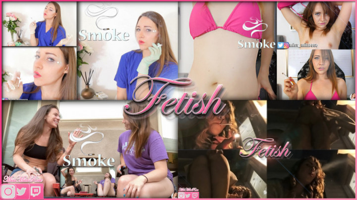 Poster for Missmilarose - Manyvids Star - Smoking Fetish Bundle 2 - Smoking, Solo Female, Fetish (Фетиш)