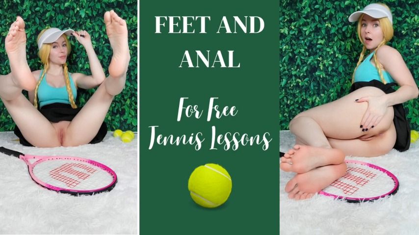 Poster for Thetinyfeettreat - Manyvids Model - Tennis Feet & Anal - July 08, 2022 - Anal, Foot Fetish (Фут-Фетиш)