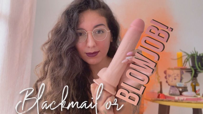 Poster for Blackmail-Fantasy Or Blowjob - Manyvids Star - Goddessdri - Brat Girls, Blackmail Fantasy (Грубиянки)