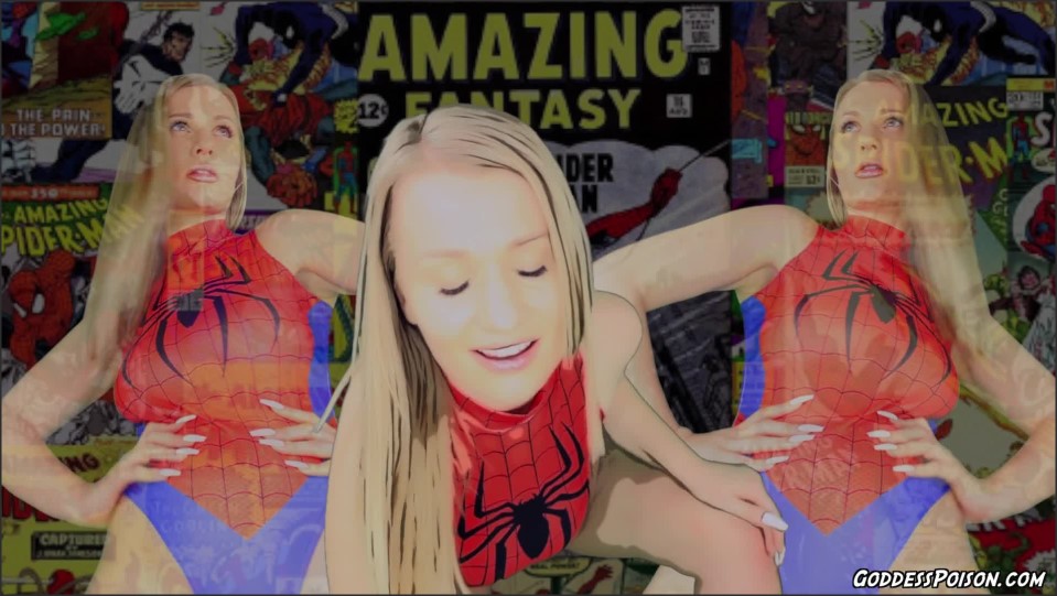 Poster for Manyvids Star - Goddesspoison - Goddesspoison Spiderman Villainess  Web Slinger - Amateur (Любительский)