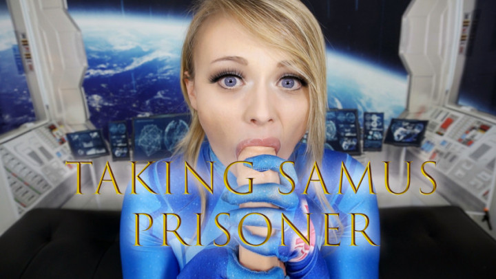 Poster for Manyvids Star - Taking Samus Prisoner - Peachyskye - Cosplay, Prison, Storyline (Косплей)