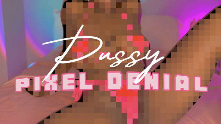 Poster for Manyvids Star - Pussy Pixel Denial - July 25, 2023 - Onlydesirelex - Tease & Denial, Pixel Fetish, Mind Fuck (Трахать Мозги)