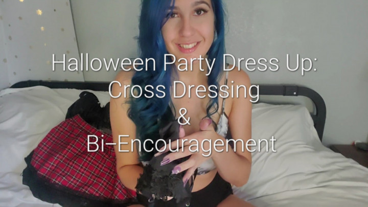 Poster for Halloween Party Dress Up: Cross Dressing - Freya Reign - Manyvids Girl - Halloween, Sfw, Femdom (Фрея Рейн Хэллоуин)