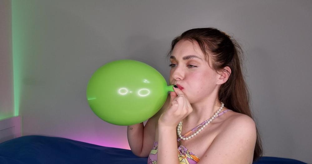 Poster for Manyvids Model - Wetschoolgirl - Wetschoolgirl Balloon Blowing And Cheeks Puffing - Wetschoolgirl