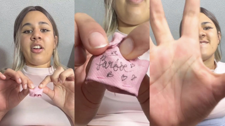 Poster for Manyvids Star - Giantess Dress You Like Barbie To Start The Humiliaiton - August 03, 2023 - Colombianbigass - Giantess, Mind Fuck (Великанша)