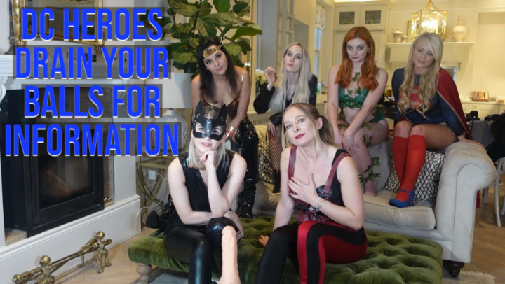 Poster for Summer Fox - Dc Heroes Drain You For Information - Manyvids Star - Pussy Eating, Pov, Dildo Sucking (Летняя Лиса Поедание Пизды)