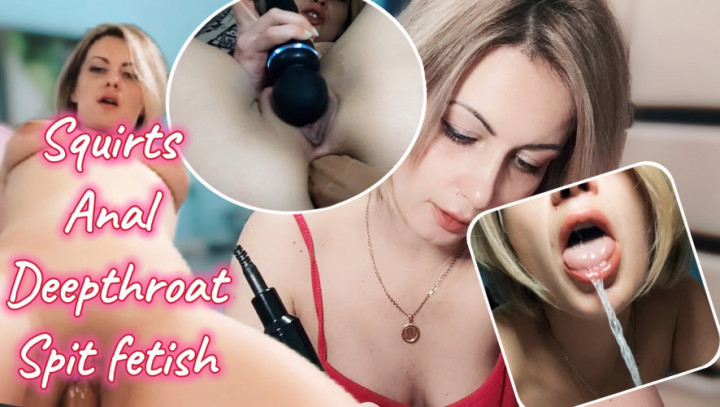 Poster for First Tattoo Reward: Squirts Anal Deepthroat - Manyvids Model - Juliacrown - Spitfetish, Deepthroat (Глубокая Глотка)