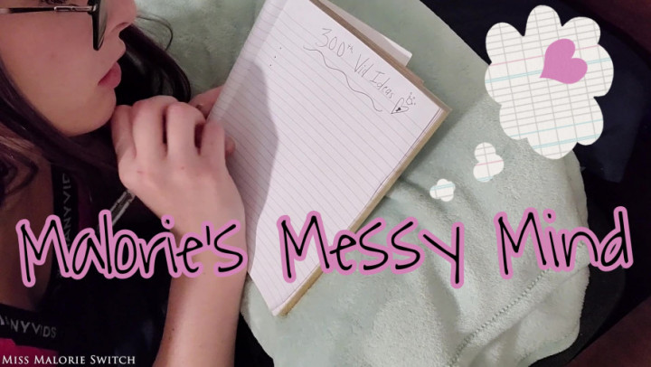 Poster for Malorie'S Messy Mind - Miss Malorie Switch - Manyvids Girl - Wet & Messy, Crazy Ideas (Мисс Мэлори Свитч Мокрый И Грязный)