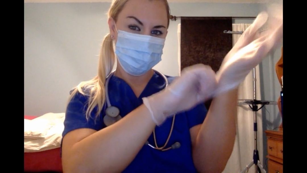 Poster for Manyvids Star - Tabootha_Queenx - Medical Glove Handjob - Medical Fetish, Glove Fetish, Pov (Фетиш В Перчатках)