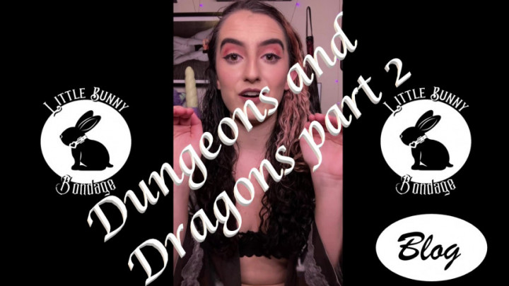 Poster for Littlebunnyb - Dungeons And Dragons Vlog Part 2 - Jan 11, 2022 - Manyvids Girl - Vlog, Blogging (Ведение Блога)