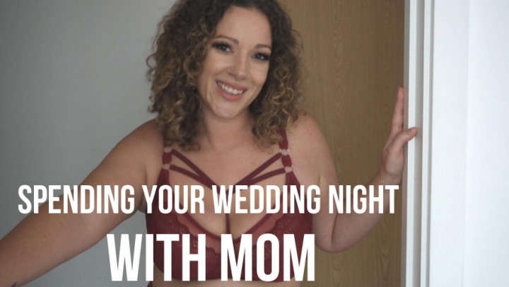 Poster for Spending Your Wedding Night With Mom - October 02, 2023 - Manyvids Girl - Sashacurves - Wedding Fetish, Taboo (Табу)