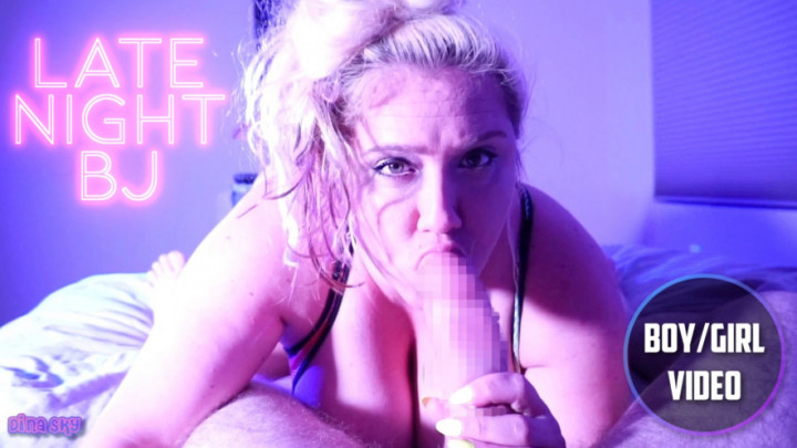 Poster for Manyvids Girl - Boy/Girl Late Night Bj Pov - Clubdinasky - Pov Blowjob, Boy Girl (Минет Pov)