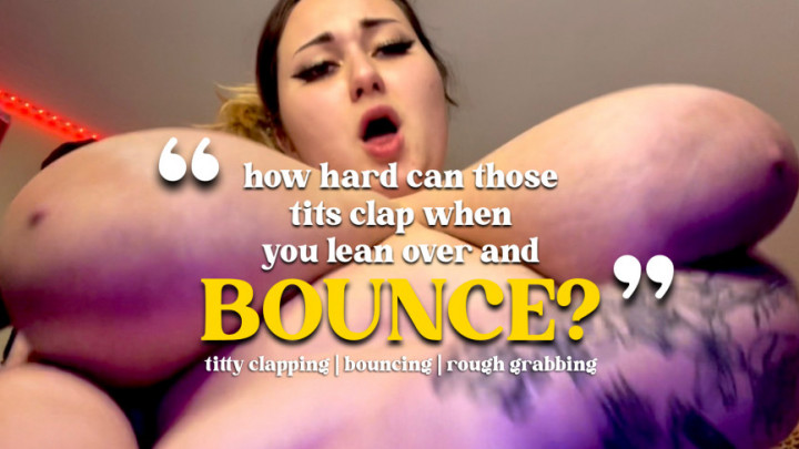 Poster for Manyvids Star - Clapping & Playing With My Huge Tits - April 21, 2022 - Danidezzi - Boob Bouncing, All Natural, Bouncing Boobs (Данидеззи Прыгающая Грудь)