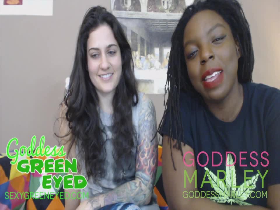 Poster for Goddess Green Eyed Double Domme Sph Findom Tease And Denial - Goddess Green Eyed - Manyvids Star - Double Domination, Sph (Богиня Зеленоглазка Двойное Доминирование)