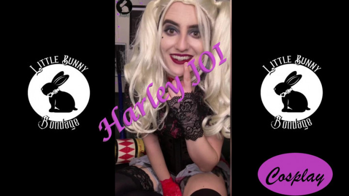 Poster for Harley Gives You Fun Joi - Nov 15, 2021 - Littlebunnyb - Manyvids Star - Cosplay, Cum Countdown (Обратный Отсчёт)