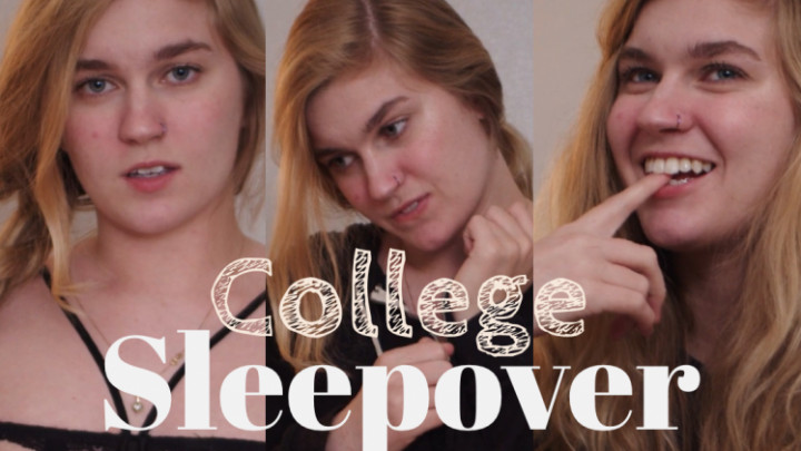 Poster for Manyvids Girl - Jaybbgirl - College Sleepover - Daddyroleplay, College