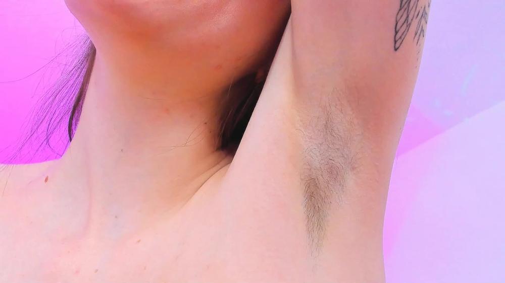 Poster for Manyvids Star - Worship My Hairy Armpits - Apr 14, 2023 - Alyssa_Smit - Goddess Worship, Armpits (Подмышки)