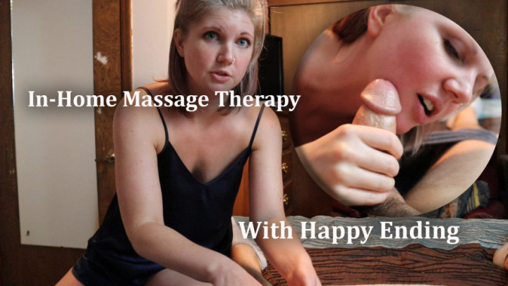 Poster for Housewifeginger - Manyvids Model - Massaging Injured Client W Happy Ending - Jun 23, 2021 - Facials, Cum Play, Pov Blowjob (Минет Pov)