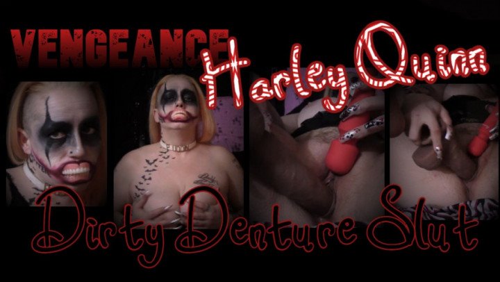 Poster for Manyvids Model - Goddesszora Vengeance Harleyquinn Dirty Denture Slut - Goddesszora - Cosplay, Toys (Богинязора Косплей)