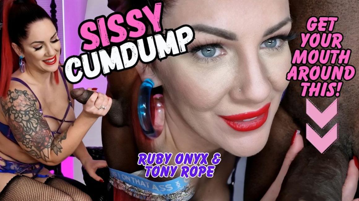 Poster for Manyvids Girl - Sissy Cum Dump - Ruby_Onyx - Sissysluts, Bisexual, Femdompov