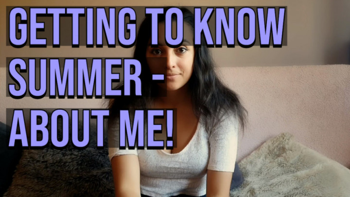 Poster for Manyvids Girl - Summer Fox - Getting To Know Summer - About Me - Motivation, Non-Nude, My Intro (Летняя Лиса Не Обнаженная)