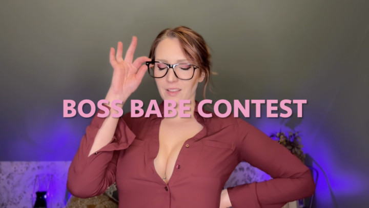 Poster for Sneezegoddess - Boss Babe Contest Teaser - Manyvids Girl - Boss, Sfw, Secretary (Секретарь)