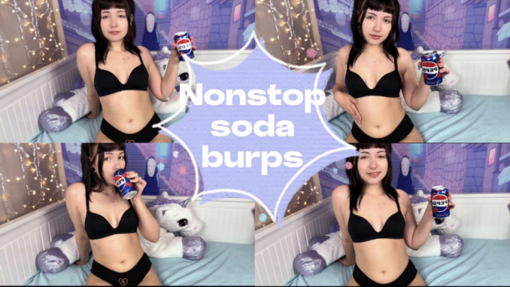 Poster for Nonstop Soda Burps - Manyvids Model - Dogwife - Burping, Alternativegirl