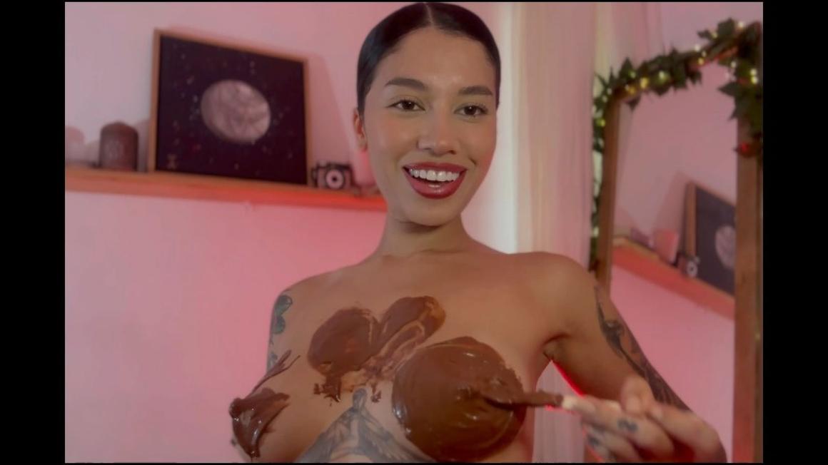 Poster for Jessica Alvarez - Manyvids Star - Chocolate Love And Friendship - Love, Colombia, Latina (Джессика Альварес Латина)