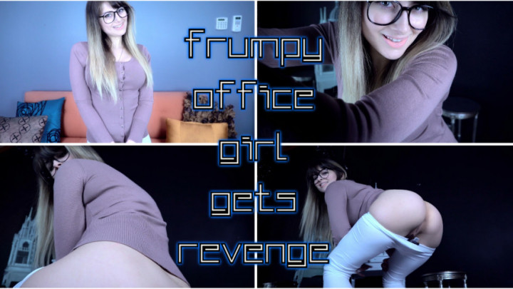 Poster for Manyvids Star - Frumpy Office Girl Gets Revenge - March 15, 2017 - Ellie Idol - Femdom Pov, Toilet Humiliation, Nerdy Girls (Элли Айдол Унижение В Туалете)