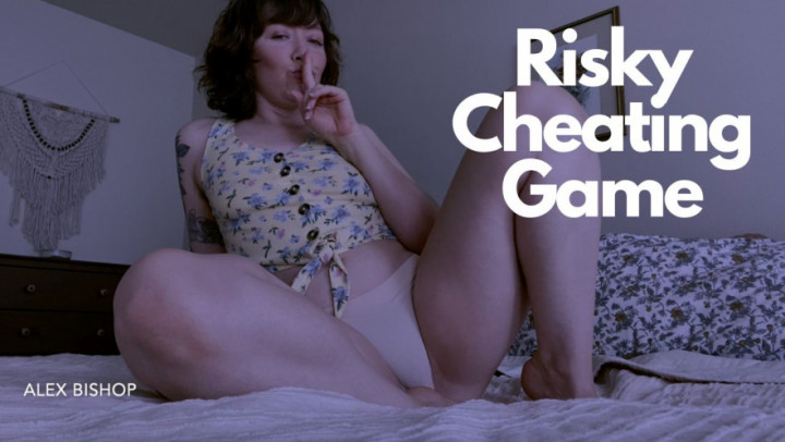 Poster for Risky Cheating Game - July 01, 2023 - Alex Bishop - Manyvids Star - Games, Eye Contact (Алекс Бишоп Зрительный Контакт)