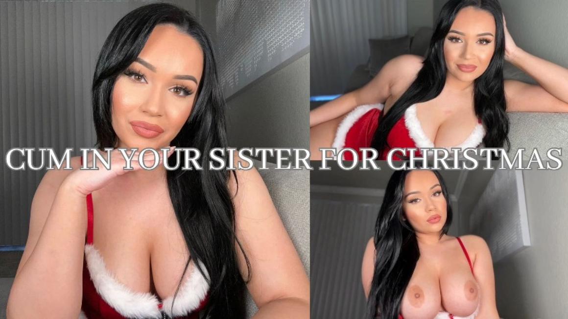 Poster for Cum In Your Sister For Christmas - Mia Jocelyn - Manyvids Star - Virtual Sex, Taboo (Миа Джослин Табу)