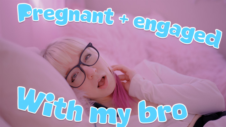 Poster for Jolie Lyon - Bred And About To Be Married To Big Bro - Manyvids Model - Dirty Talking, Pregnant, Taboo (Джоли Лион Табу)