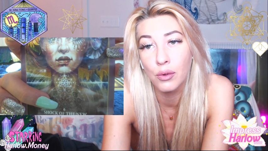 Poster for Manyvids Girl - Allforlucky - Scorpio Topless Tarot Jan 2020 - All Natural, Goddess Worship (Поклонение Богине)