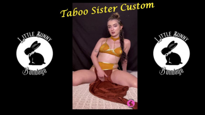 Poster for Taboo Sister Custom As Leia - Aug 3, 2021 - Manyvids Model - Littlebunnyb - Cosplay, Cosplaying, Taboo (Косплей)