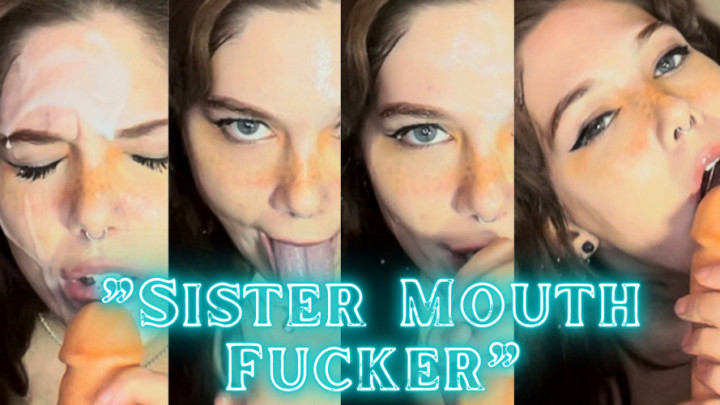 Poster for Ellie Skyes - Sister Mouth- Fucker - Feb 18, 2023 - Manyvids Girl - Bukkake, Kink, Family (Элли Скайс Перегиб)